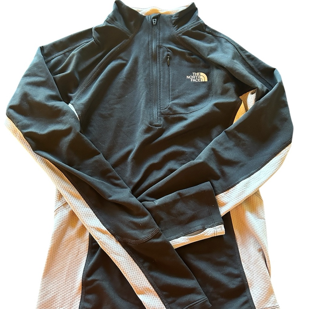 North face quarter zip mid layer